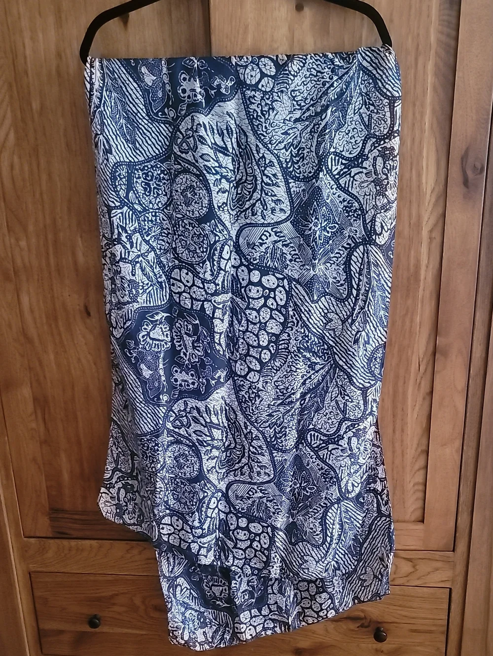 100% Silk Lightweight Oversized Scarf